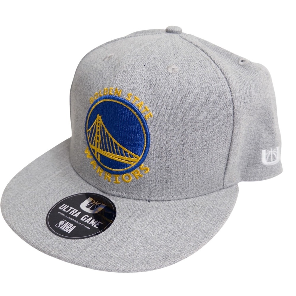 Golden State Warriors Ultra Game Snapback Hat Gray OSFM NWT